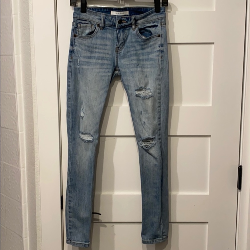 Eunina Distressed Jeans Size 1
